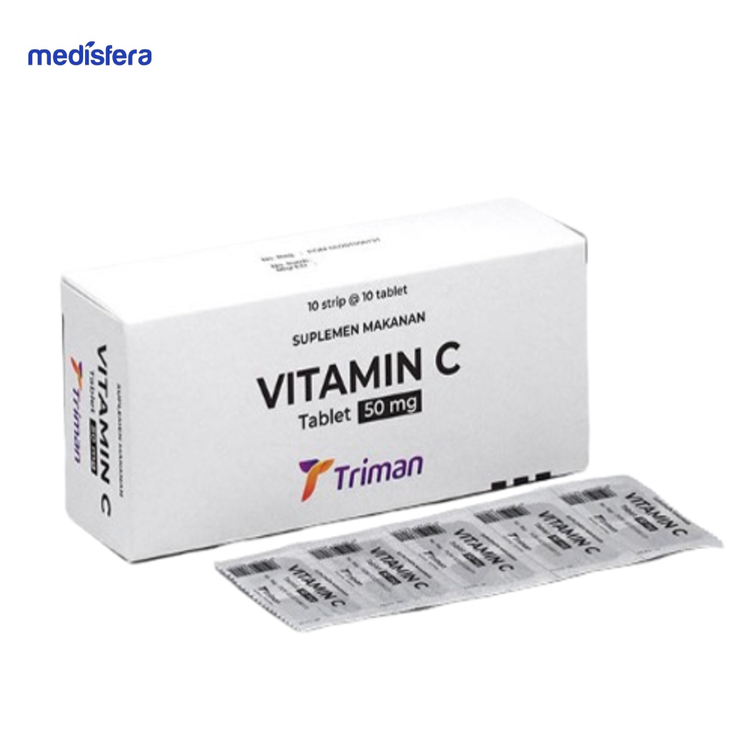 VITAMIN C TRIMAN 50MG tablet