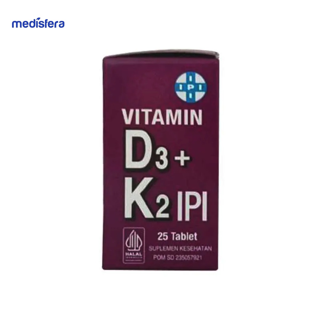 VITAMIN D3+K2 IPI TUBE (isi 25 tablet)