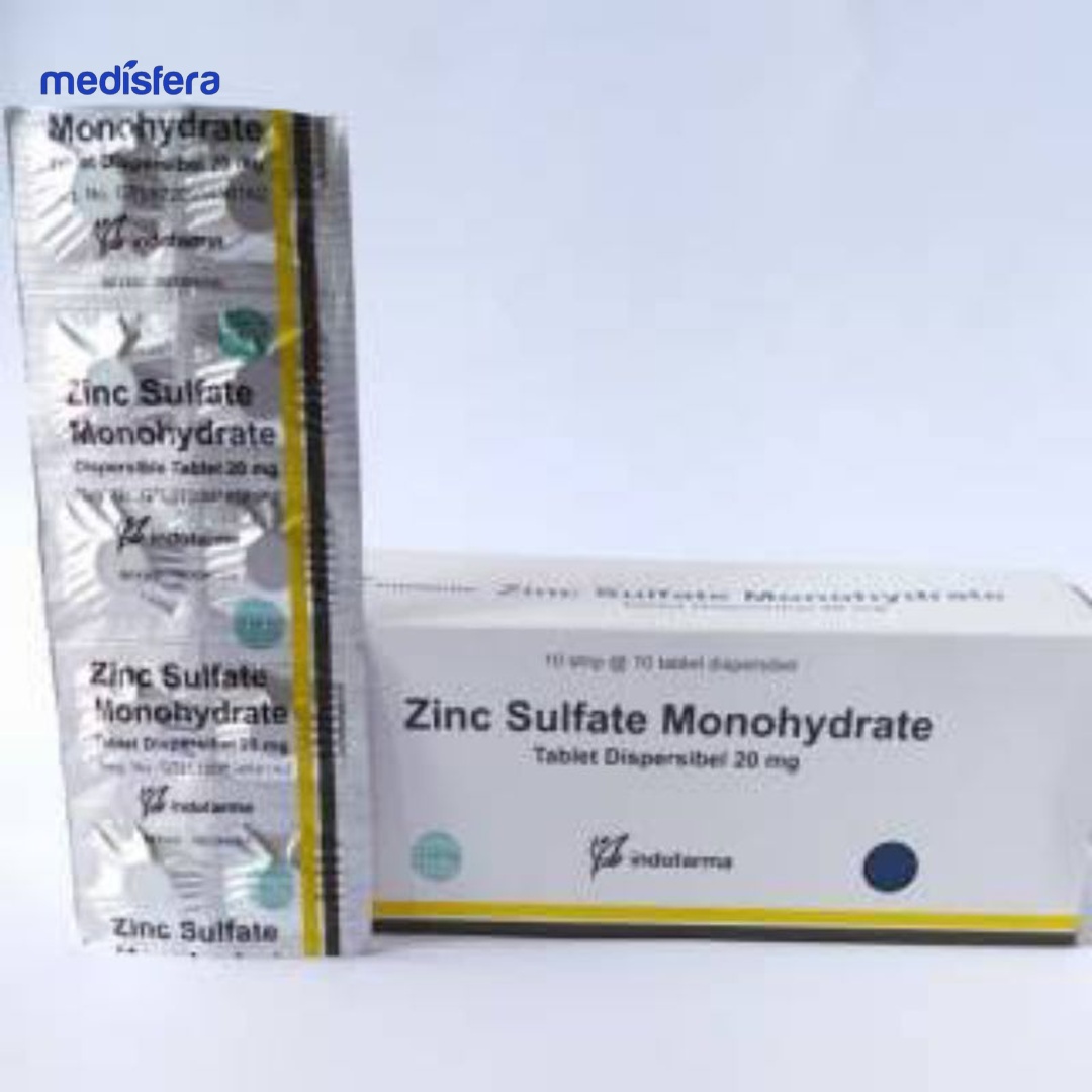 ZINC SULFATE IF 20MG DISP TAB 100S