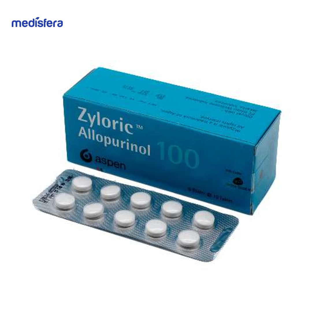 ZYLORIC 100MG (1 box isi 6 strip @10 tablet)